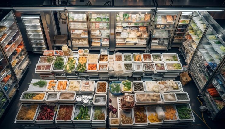 التخزين المبرد والجاف